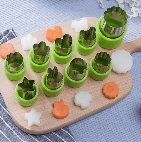 Yumbox - Fruit cutters - 9 stk. sæt - Udstikkere