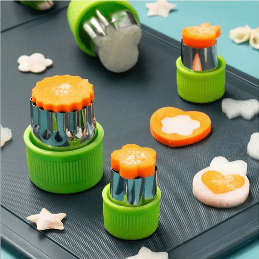 Yumbox - Fruit cutters - 9 stk. sæt - Udstikkere