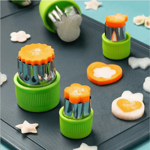 Yumbox - Fruit cutters - 9 stk. sæt - Udstikkere