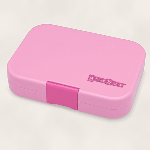 Yumbox Original - Madkasse med 6 rum - Power pink - Mermaid bakke