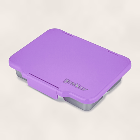Yumbox Prêt - Stainless steel - Madkasse med 4 rum - Lavender purple