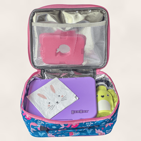 Yumbox Prêt - Stainless steel - Madkasse med 4 rum - Lavender purple