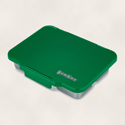 Yumbox Prêt - Stainless steel - Madkasse med 4 rum - Dublin green