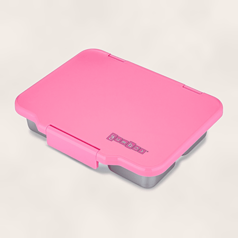 Yumbox Prêt - Stainless steel - Madkasse med 4 rum - Versailles pink