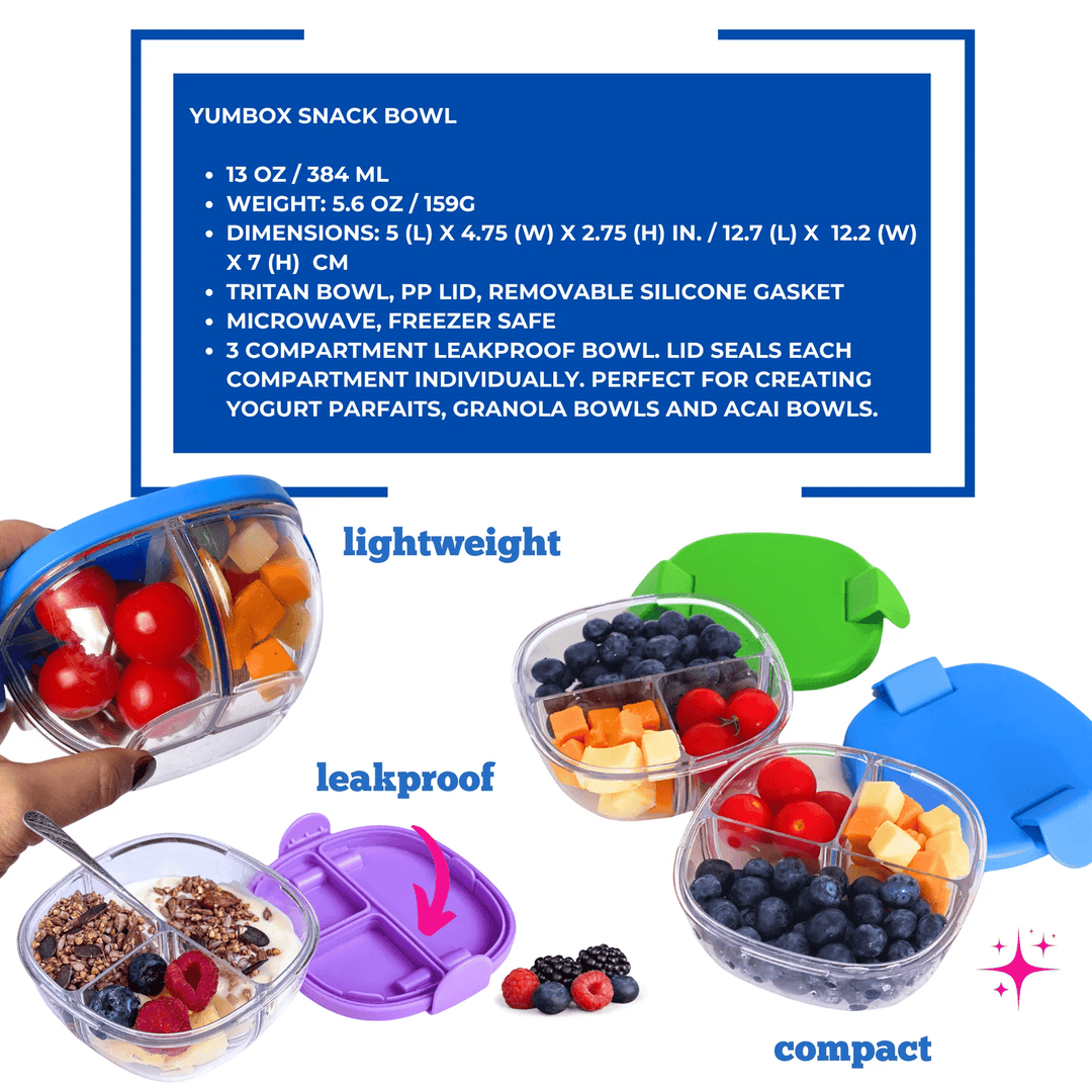 Yumbox - Snack bowl - Raspberry pink