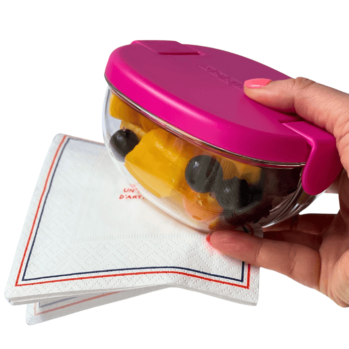 Yumbox - Snack bowl - Raspberry pink